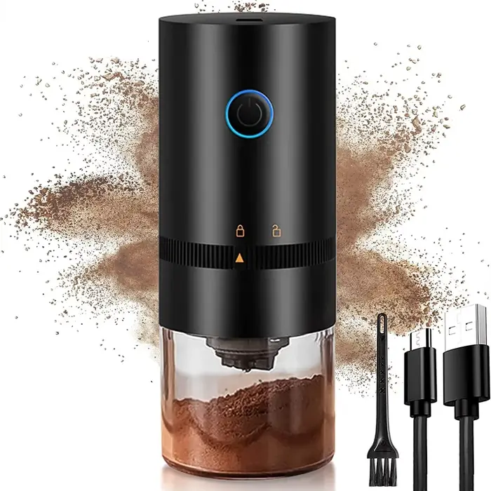 Collection AliExpress Moulin à café électrique portable de type C, noyau de meulage en céramique pro