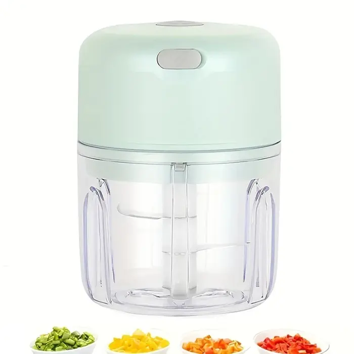 Hachoir à ail et viande rechargeable mini 250 ml 2026 – Durable et robuste
