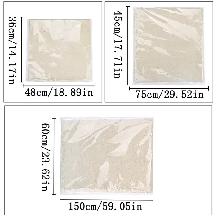 Pâte en lin tissu fermenté