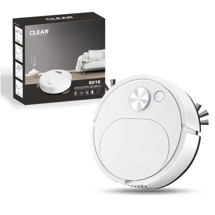 Nouveau Robot de balayage USB aspirateur vadrouille 3 en 1 intelligent sans fil 1500Pa traînant nett