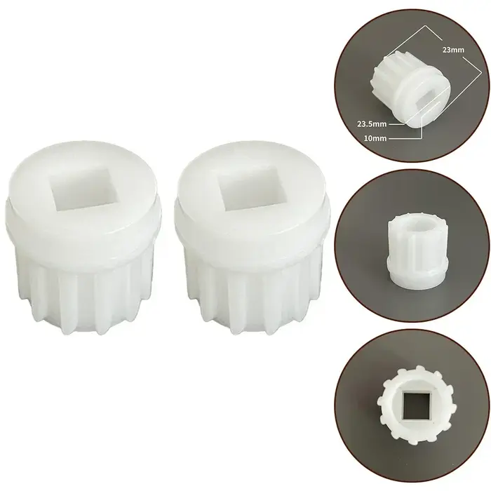 Vis d'engrenage de hachoir à viande PP blanc pour Moulinex pour Bosch pour Polaris Axion vis de trancheuse
