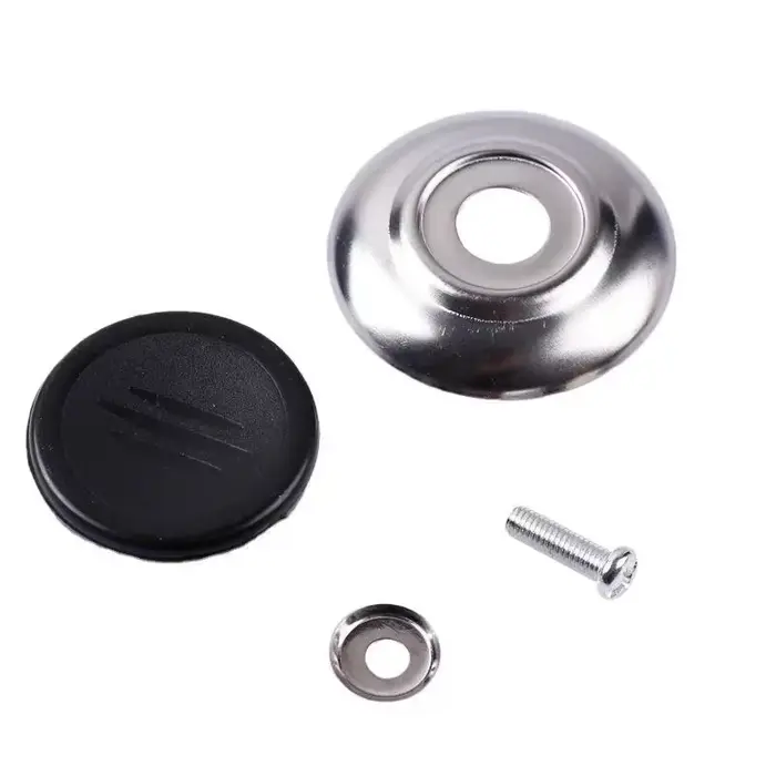 Poignée de cuisine, couvercle de bouton d'ustensiles de cuisine, couvercle inférieur en verre, 4 pièces pour autocuiseurs, couvercle de casserole universel, poignées interchangeables