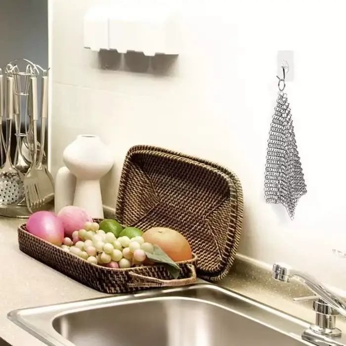 Nettoyeur de chaîne en fonte d'acier inoxydable