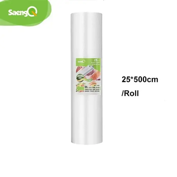 SaengQ-Lot de rouleaux de sacs sous vide pour scelleuse