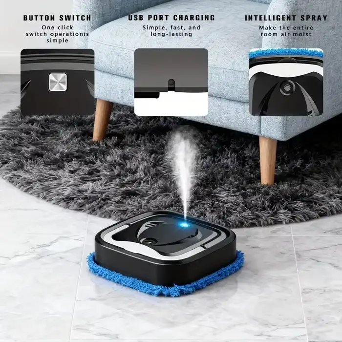 Robot de nettoyage à la vapeur facile à utiliser