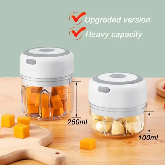 Mini hachoir électrique sans fil 250 ml