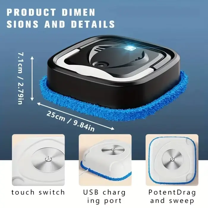 Robot de nettoyage à la vapeur facile à utiliser