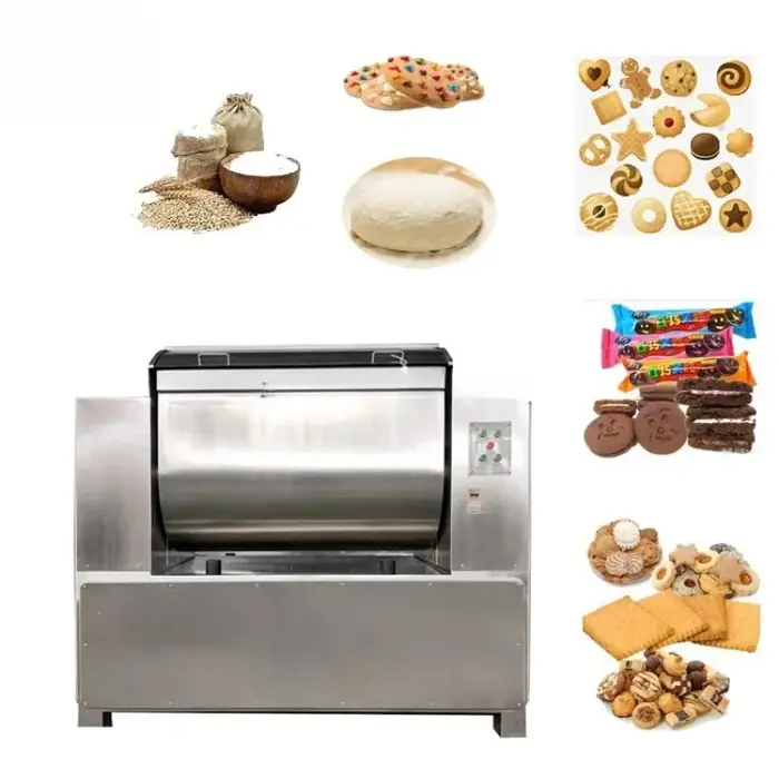 Machine commerciale de mélangeur de pâte sous vide 25kg 75kg Pizza pain gâteau nouilles blé farine mélange