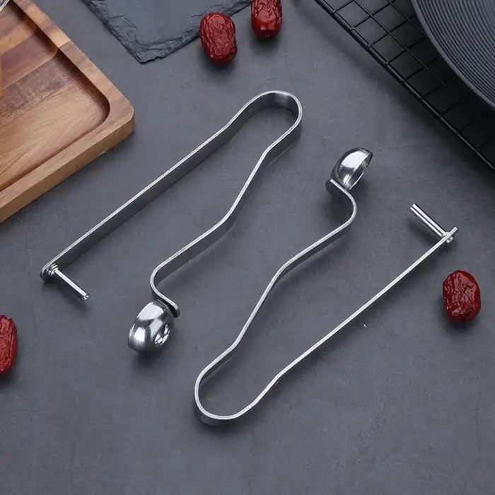 Décortiqueur de cerises en acier inoxydable