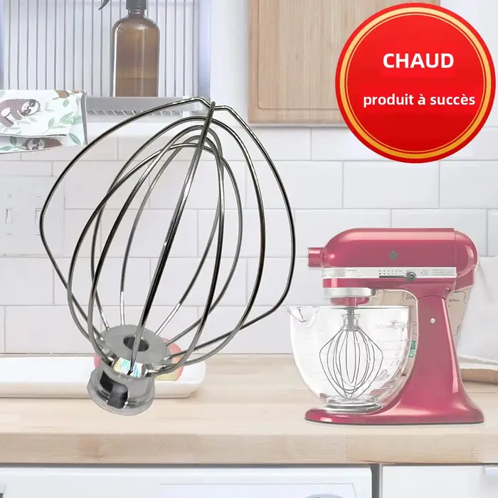 Accessoire de remplacement pour batteur à fil en acier inoxydable K45WW