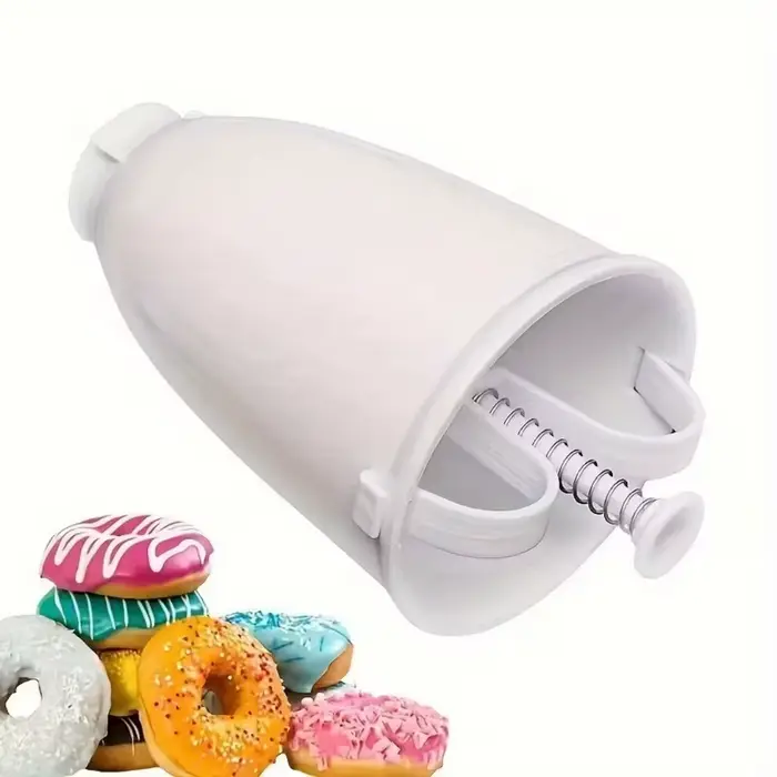 Machines et coupe-donuts manuels, un outil de pâtisserie non électrique, portable et doté de moules annulaires uniformes.
