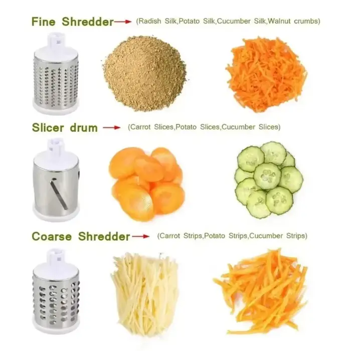 Machine de découpe de légumes manuelle 3 en 1
