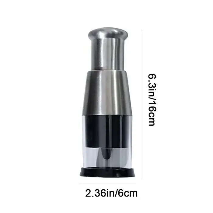 Hachoir à ail multifonctionnel en acier inoxydable