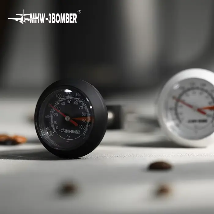 MHW-3BOMÉRO 0 à 100 ℃ Thermomètre à cadran pour cafetière, pichet à mousse de lait, café professio