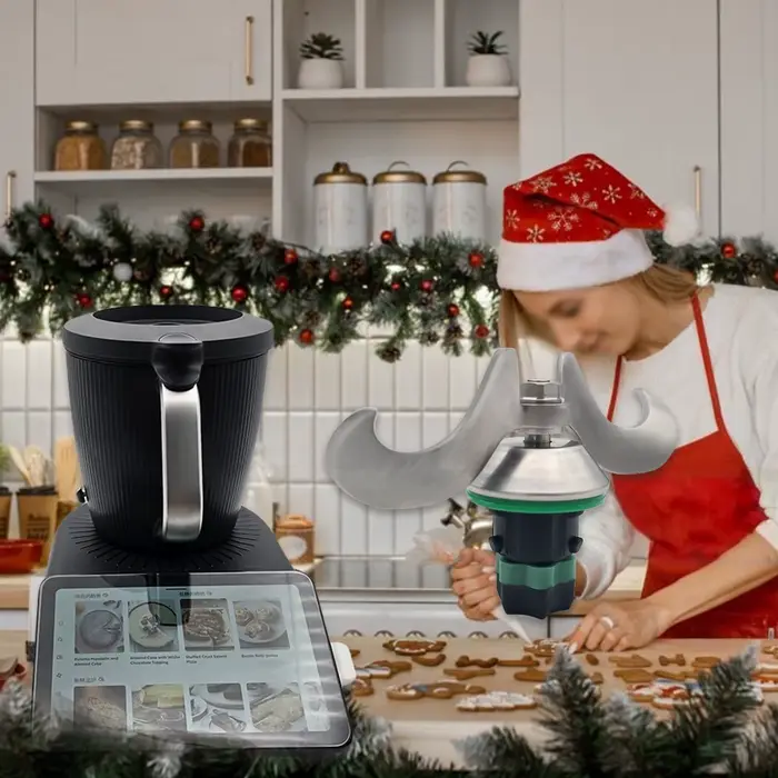 Lame de pétrissage de pâte robuste en acier inoxydable pour Thermomix TM7-lame de mélange épaisse et Durable pour farine