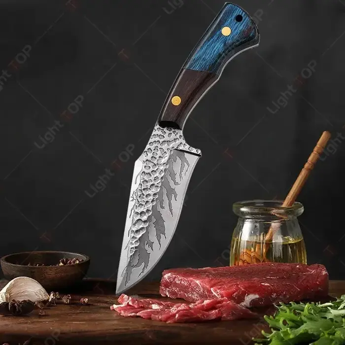Couteau de cuisine couteau de Chef en acier inoxydable couperet à viande couteau de boucher couteau