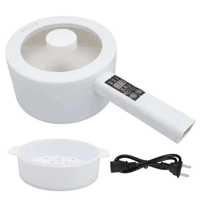 Casserole électrique multifonction 1,8 L, pot à ramen, poêle électrique, marmite électrique, cuiseur