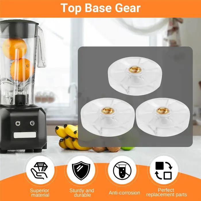 Lot de 3 pièces de rechange pour engrenage de base supérieur