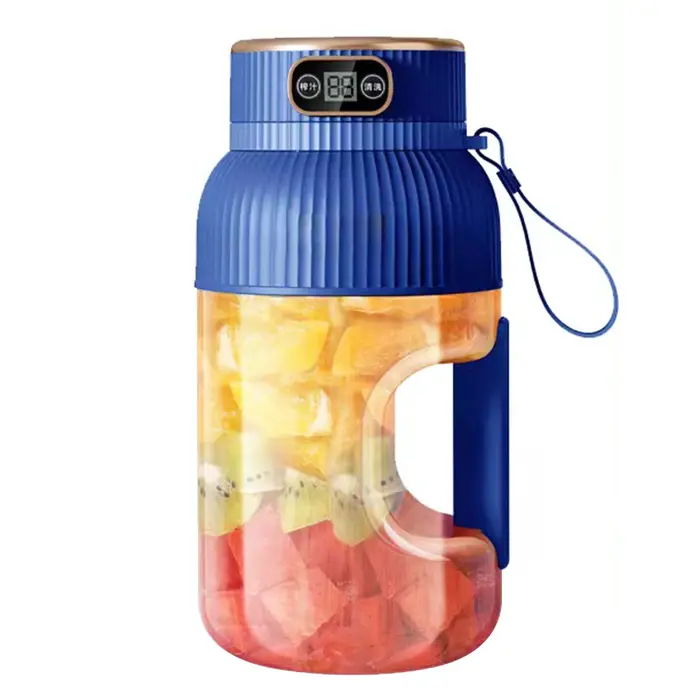 Mixeur à fruits portable, tasse à jus électrique, grande capacité, bouteille pour smoothie à prépara