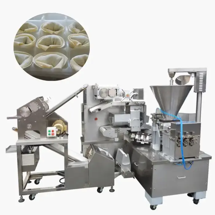 Machine de transformation alimentaire entièrement automatique pour la fabrication de wontons 220V