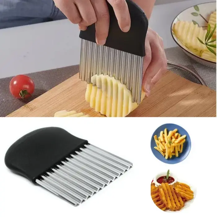 Coupe-pommes de terre en acier inoxydable