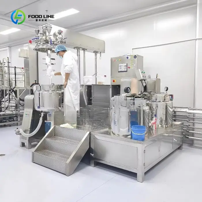 Mélangeur de Mayonnaise en usine