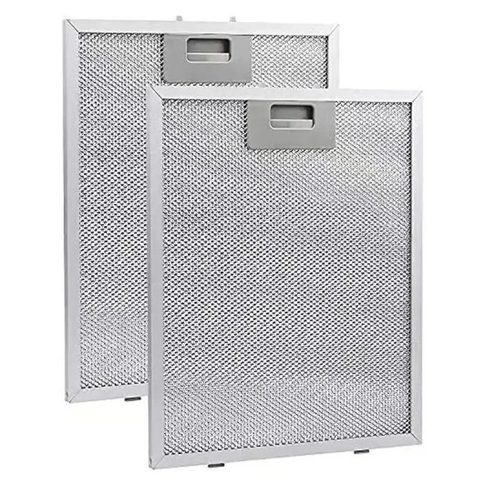 2 pièces filtres pour hotte de cuisine filtre de ventilation d'extracteur de maille métallique 320x2