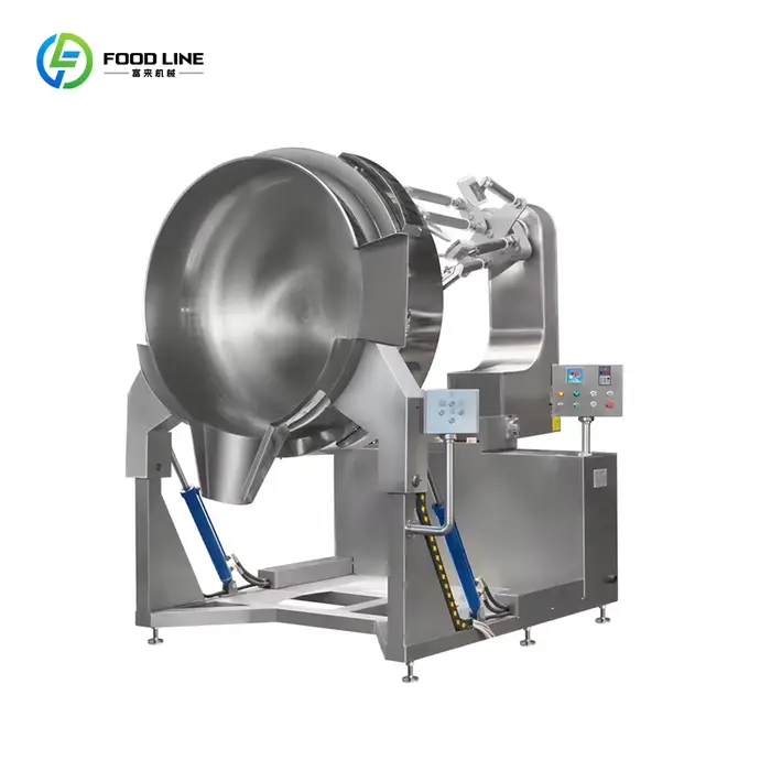 Marmite de cuisson automatique multifonctionnelle à agitation planétaire, machine de cuisson et de mélange personnalisable