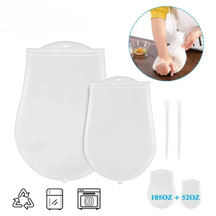 Sac de pâte à pétrir magique en Silicone