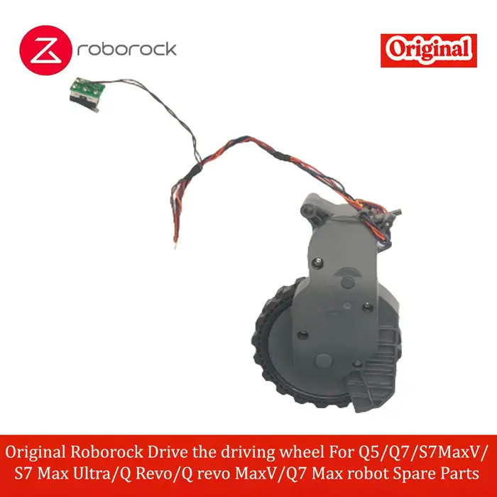 Pièces de rechange originales Roborock : Roue motrice pour robots Q5/Q7/S7MaxV/S7 Max Ultra/Q Revo/Q Revo MaxV/Q7 Max