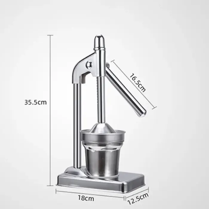 Presse-agrumes manuel en acier inoxydable, pour Orange et citron, extracteur de jus de fruits, facil