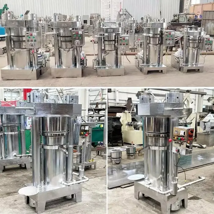 Machine d'extraction de presse à froid personnalisée