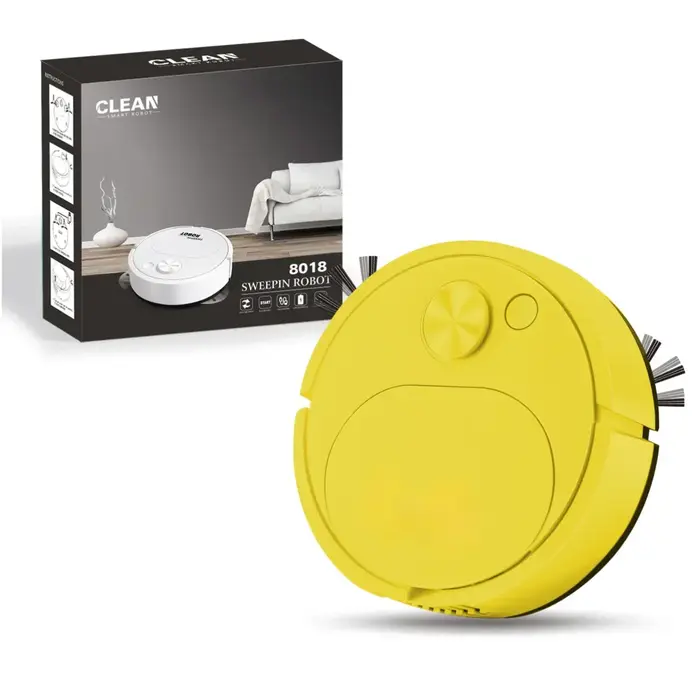 Nouveau Robot de balayage USB aspirateur vadrouille 3 en 1 intelligent sans fil 1500Pa traînant nettoyage