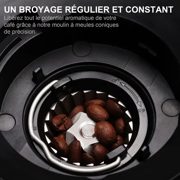 BioloMix-Moulin à café électrique automatique