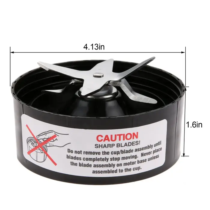 Lame d'extraction de remplacement pour mélangeur Nutri Ninja, en acier inoxydable, pour NutriBullet NB-202 1000w