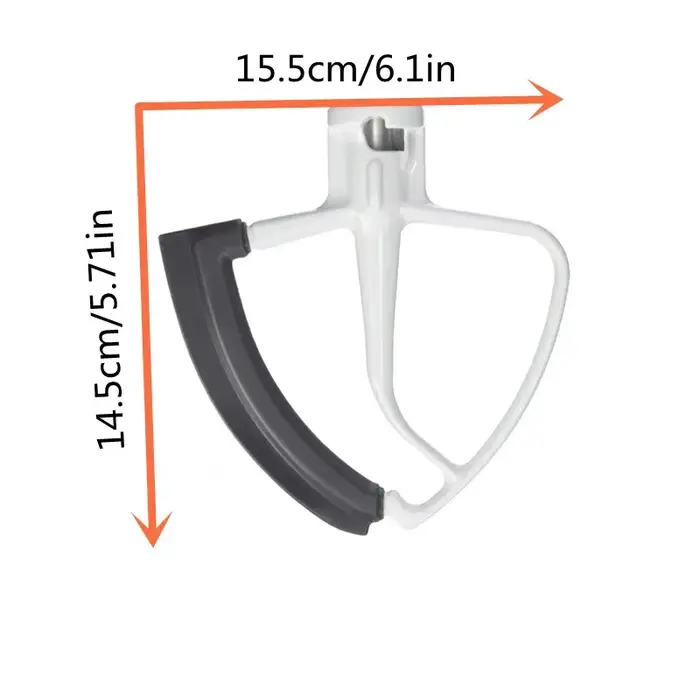 4.5-5 QT accessoire de mélangeur vertical à tête inclinée avec lame