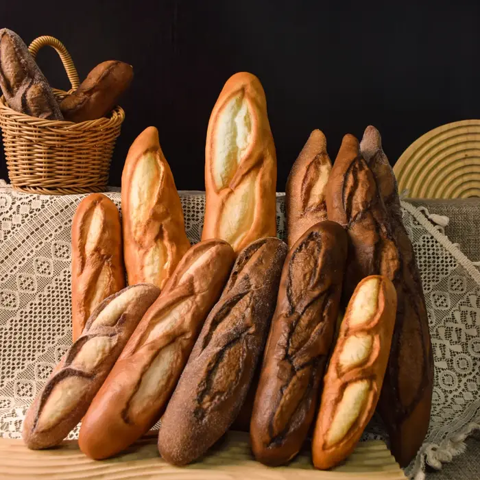 1 pièce Modèle alimentaire réaliste de pain de mie