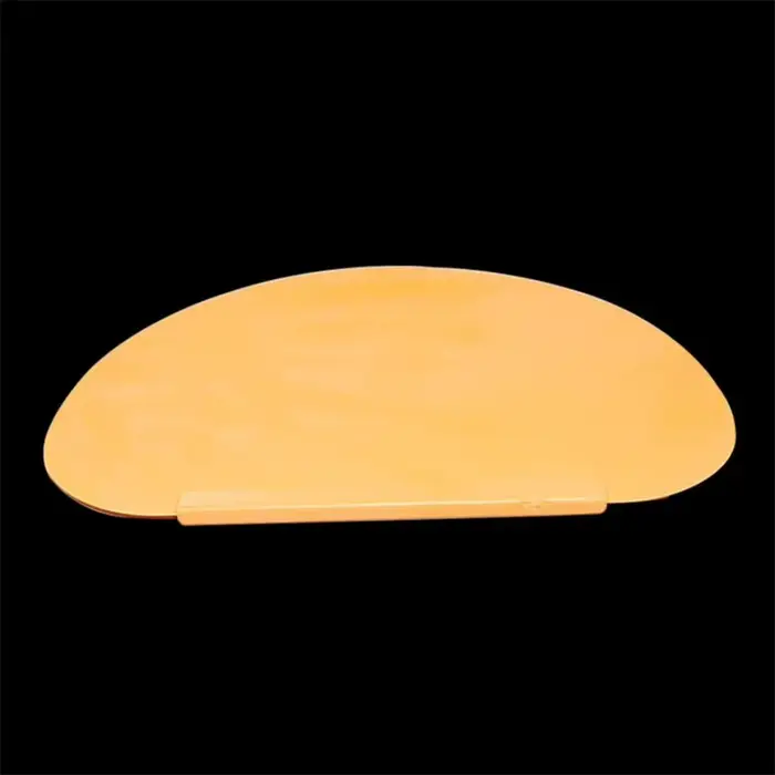 Grattoir à pâte en plastique souple et Flexible Orange