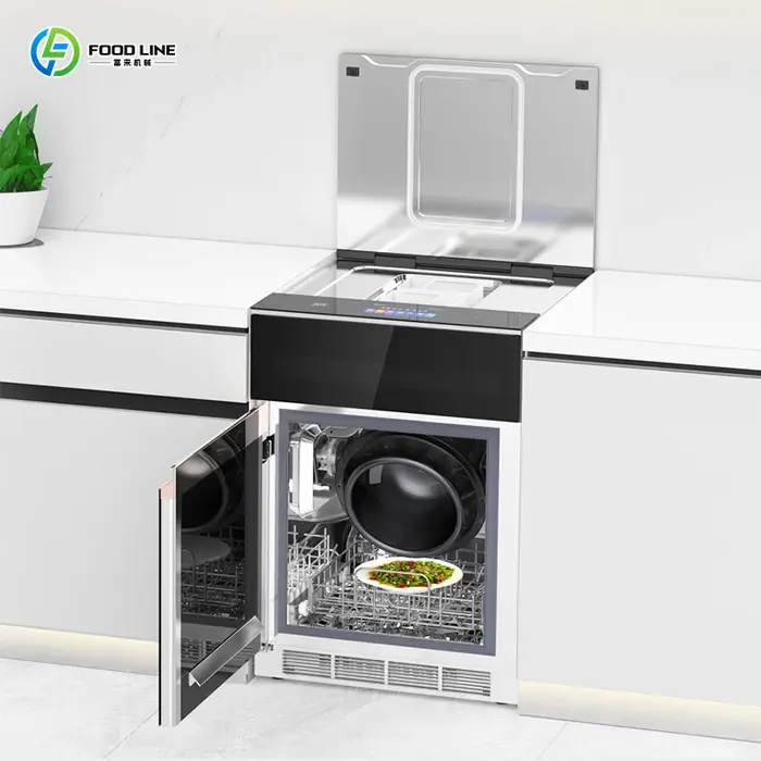 Robot de cuisine intelligent à température contrôlée automatique et personnalisable