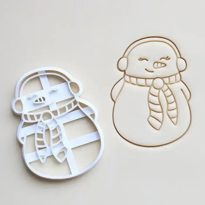 Nouveaux emporte-pièces de noël bonhomme de neige en forme de renne thème de noël moule à biscuits p