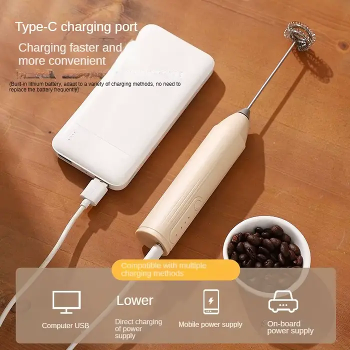 Fouet portatif automatique en acier inoxydable