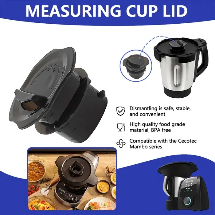 Couvercle de tasse à mesurer pour Cecotec Mambo