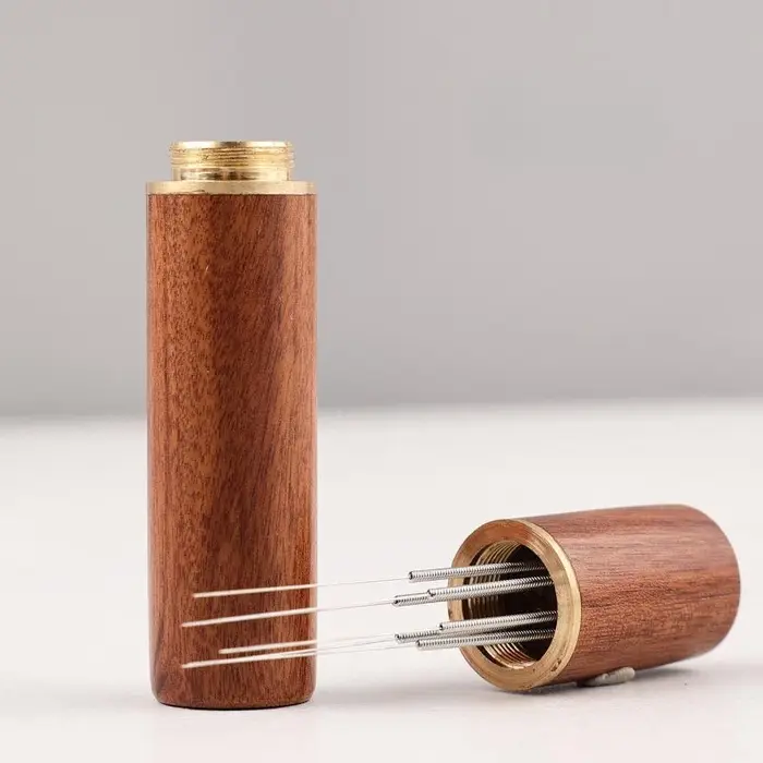 Tamper en acier inoxydable pour café en poudre expresso
