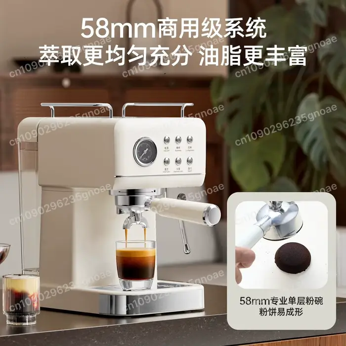 Machine à expresso semi-automatique 58 mm
