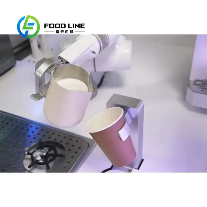 Machine à café automatique multifonctionnelle personnalisée avec fonction latte art pour les entreprises de restauration et de cafés commerciaux
