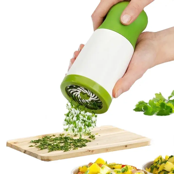 Broyeur manuel d'herbes et d'épices, broyeur de persil, coupe-légumes, hachoir à coriandre, hachoir
